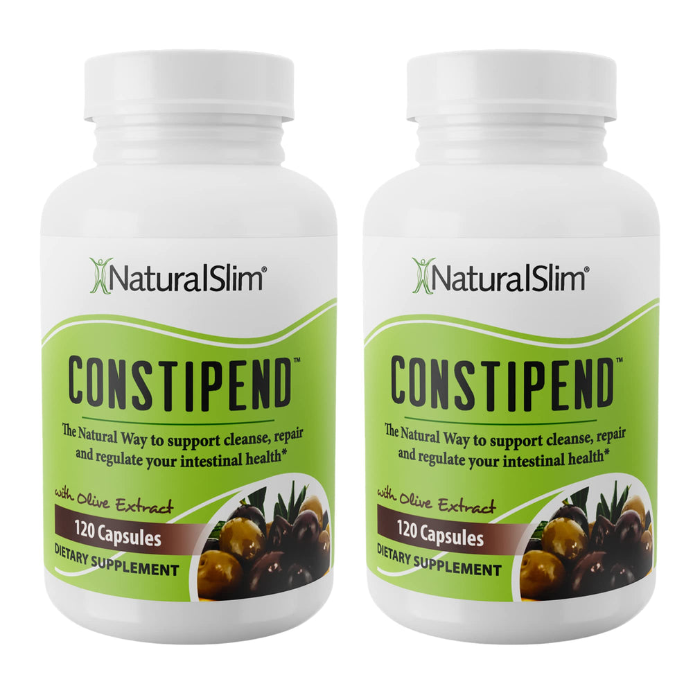 NaturalSlim frasco delantero mostrando diseño y beneficio alivio digestivo