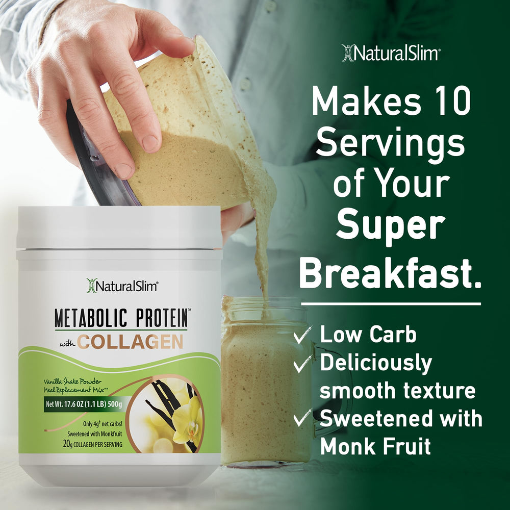 NaturalSlim etiqueta nutricional enfocada que facilita ver ingredientes clave