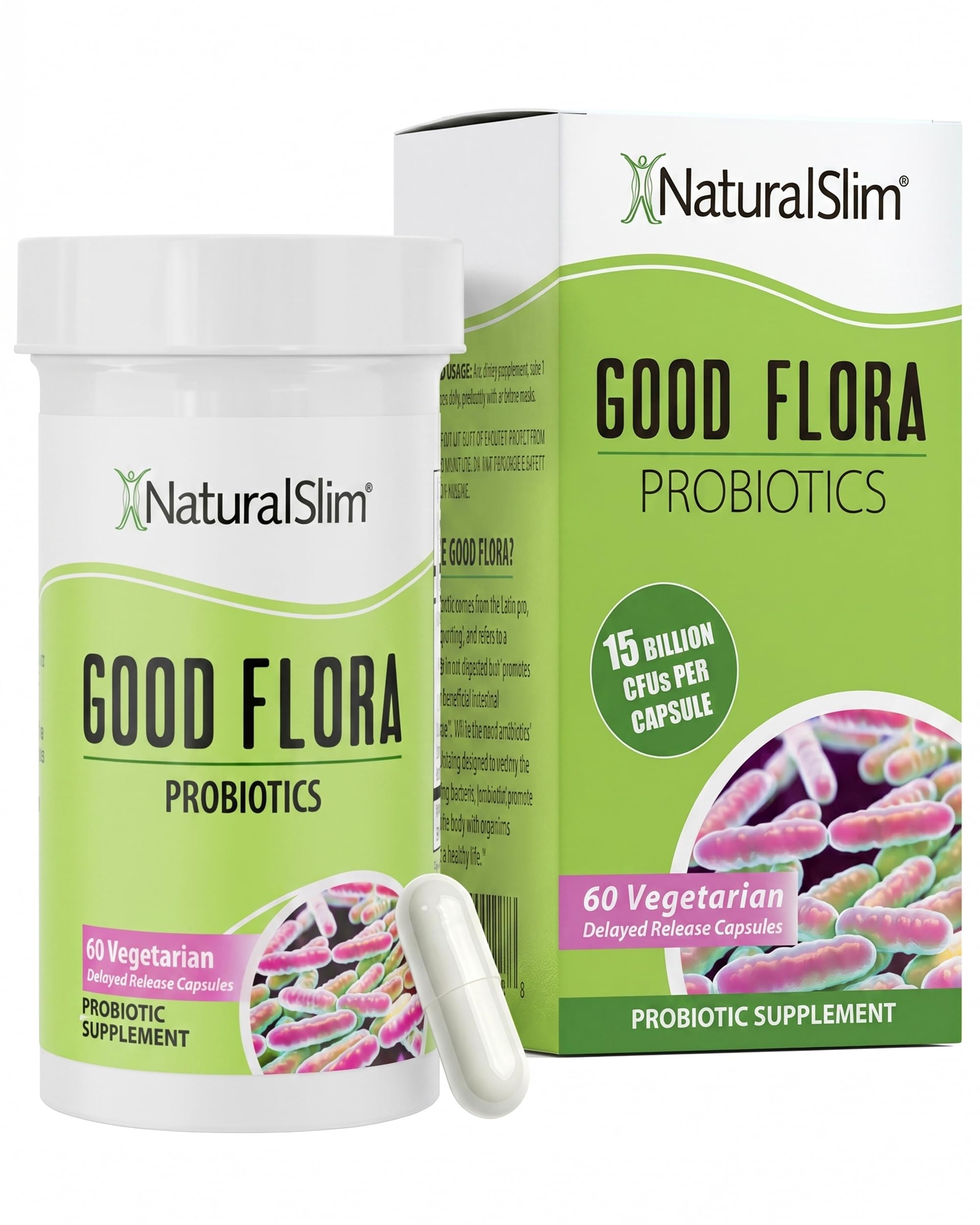 NaturalSlim frente de empaque mostrando 60 cápsulas, claridad y confianza