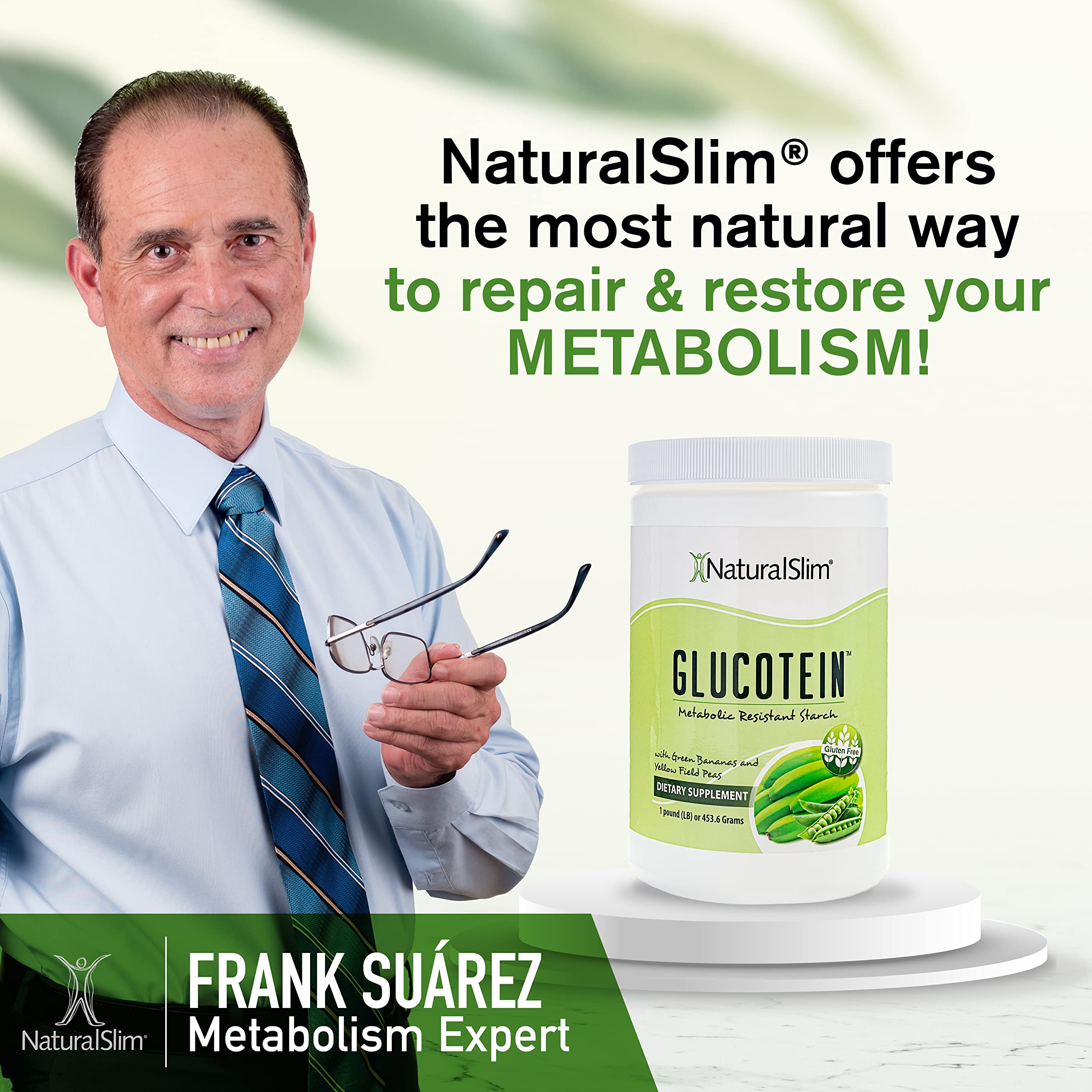 NaturalSlim en cocina con batido listo, su uso diario práctico