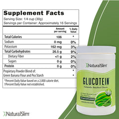NaturalSlim polvo almidón resistente textura fina para mezclar fácilmente