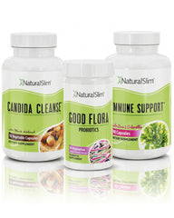 NaturalSlim kit presentación frontal muestra el envase y beneficio de limpieza