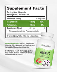 NaturalSlim frasco abierto con cápsulas visibles para dos meses