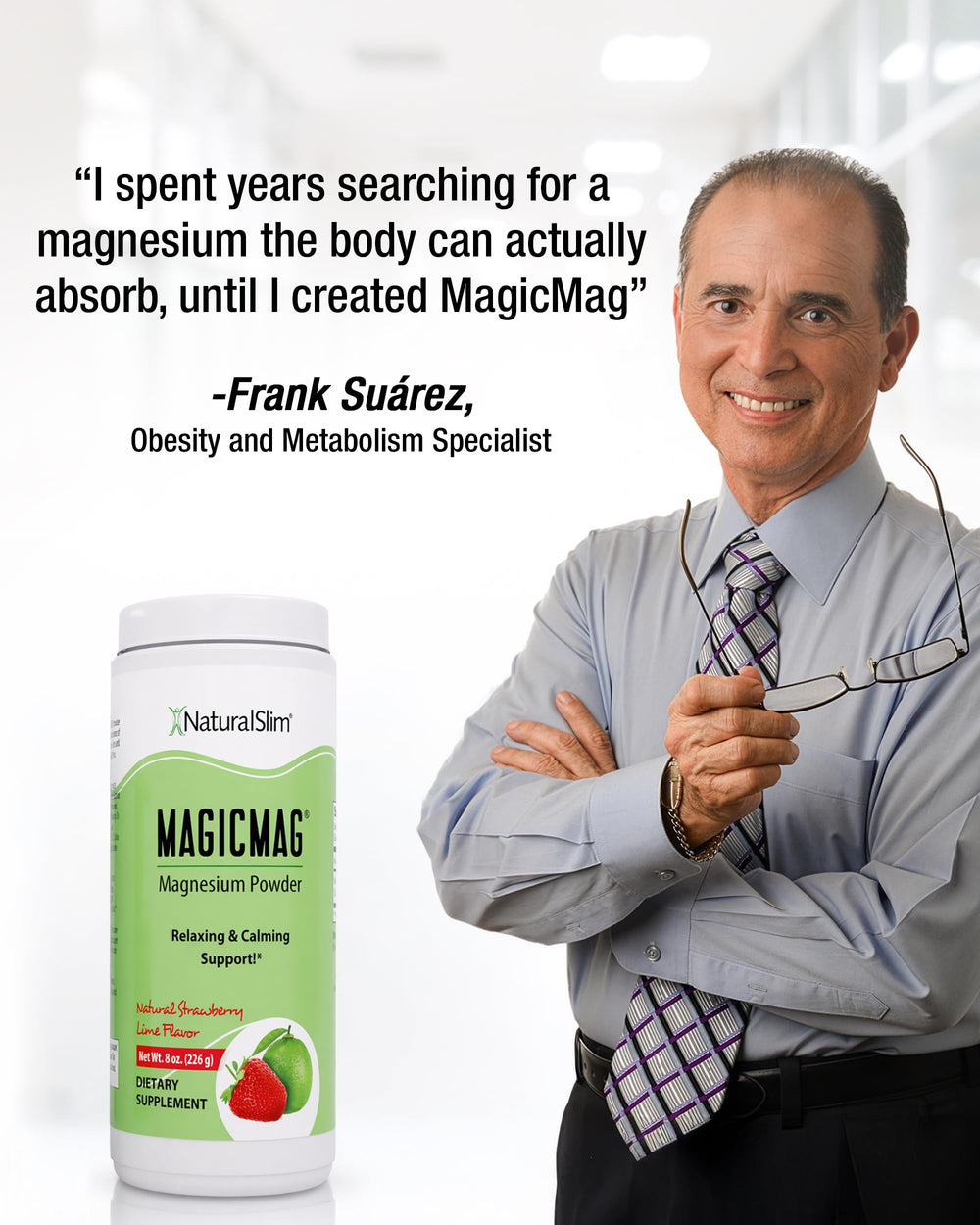 NaturalSlim MagicMag junto a otras variedades, opciones de sabor disponibles
