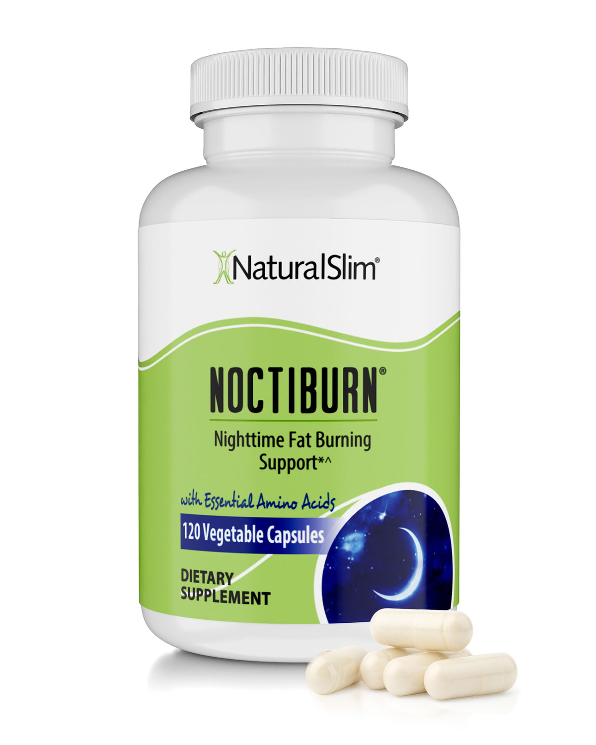 NaturalSlim botella frontal del producto muestra presentación clara y confianza