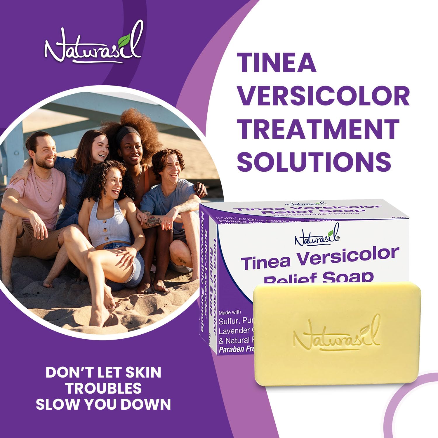 Naturasil espuma cremosa detalle que nutre y exfolia suavemente