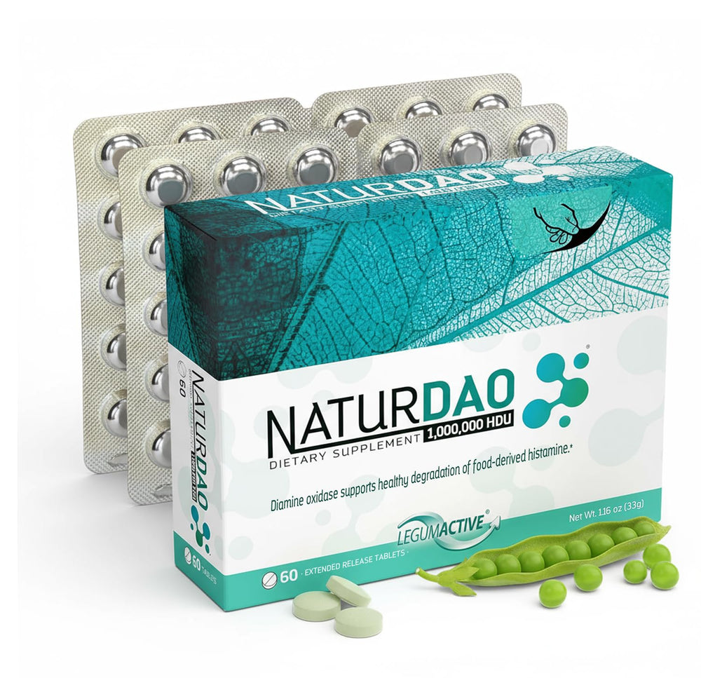 NATURDAO frente del empaque mostrando 60 comprimidos, claridad de información