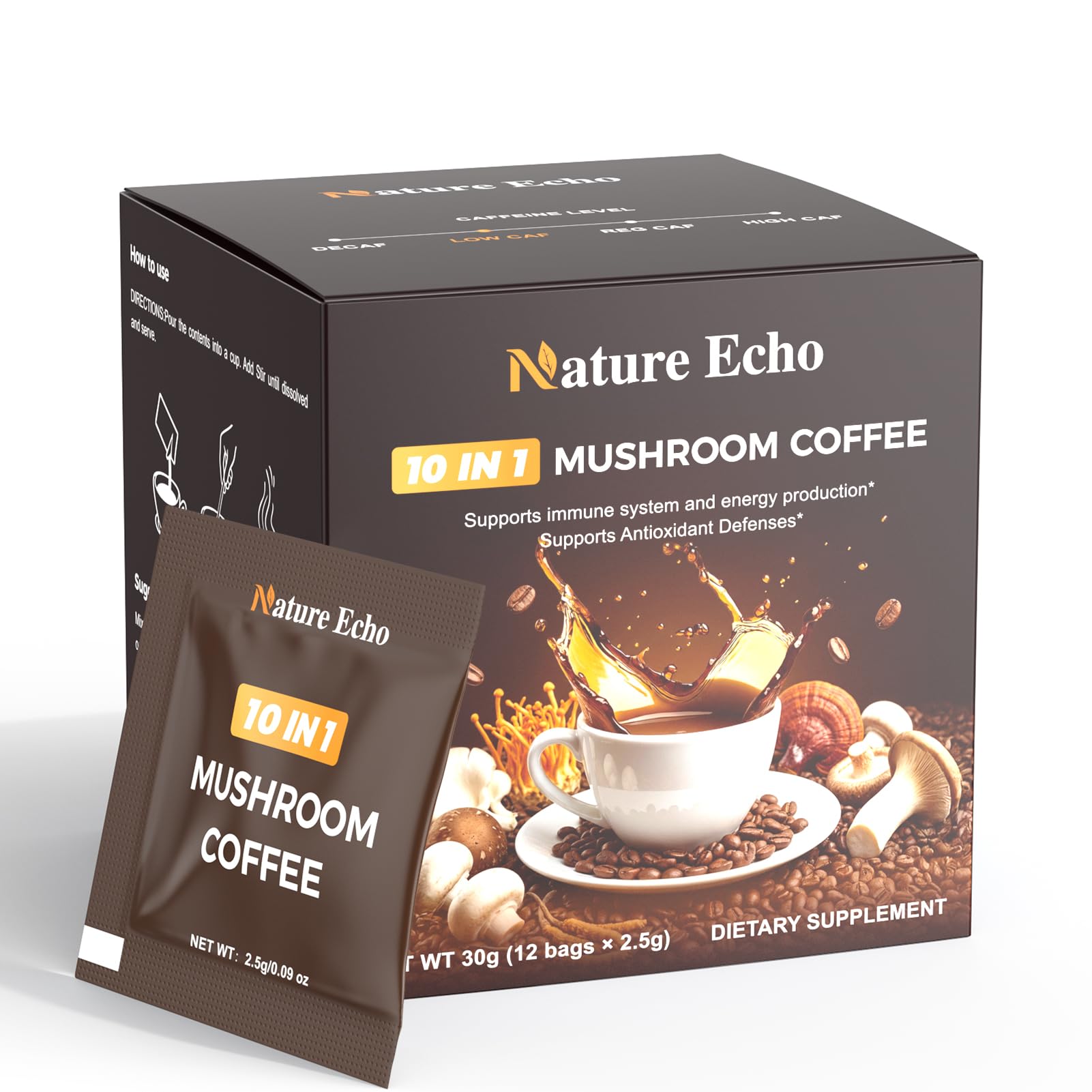 Nature Echo frente del paquete mostrando presentación y beneficios