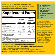 Nature Made gominolas dentro de una mochila ideal para llevar de viaje