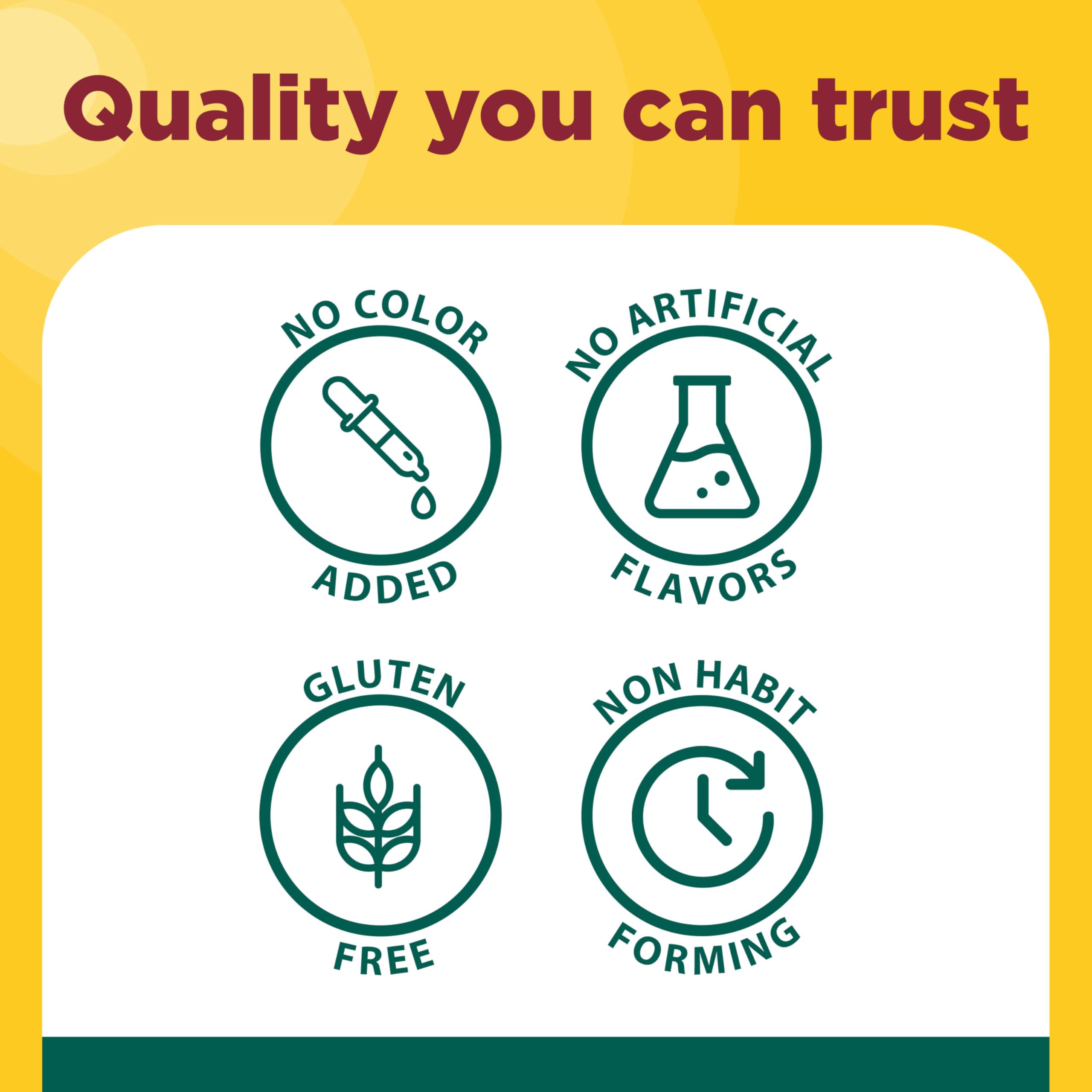 Nature Made etiqueta con listado de ingredientes y vitaminas B
