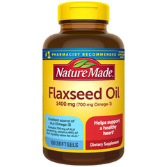 Nature Made frasco frontal mostrando etiqueta y beneficio vegetal