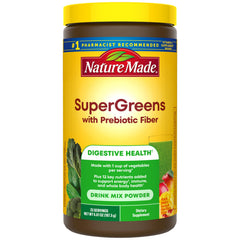 Nature Made frasco frontal con etiqueta clara y beneficio de conveniencia