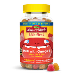 Nature Made frasco frontal de gomitas, presentación clara y confiable