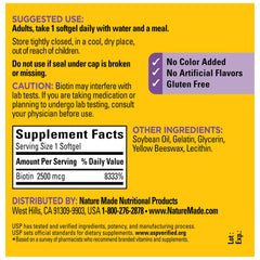 Nature Made sello USP Verified visible para confianza y calidad