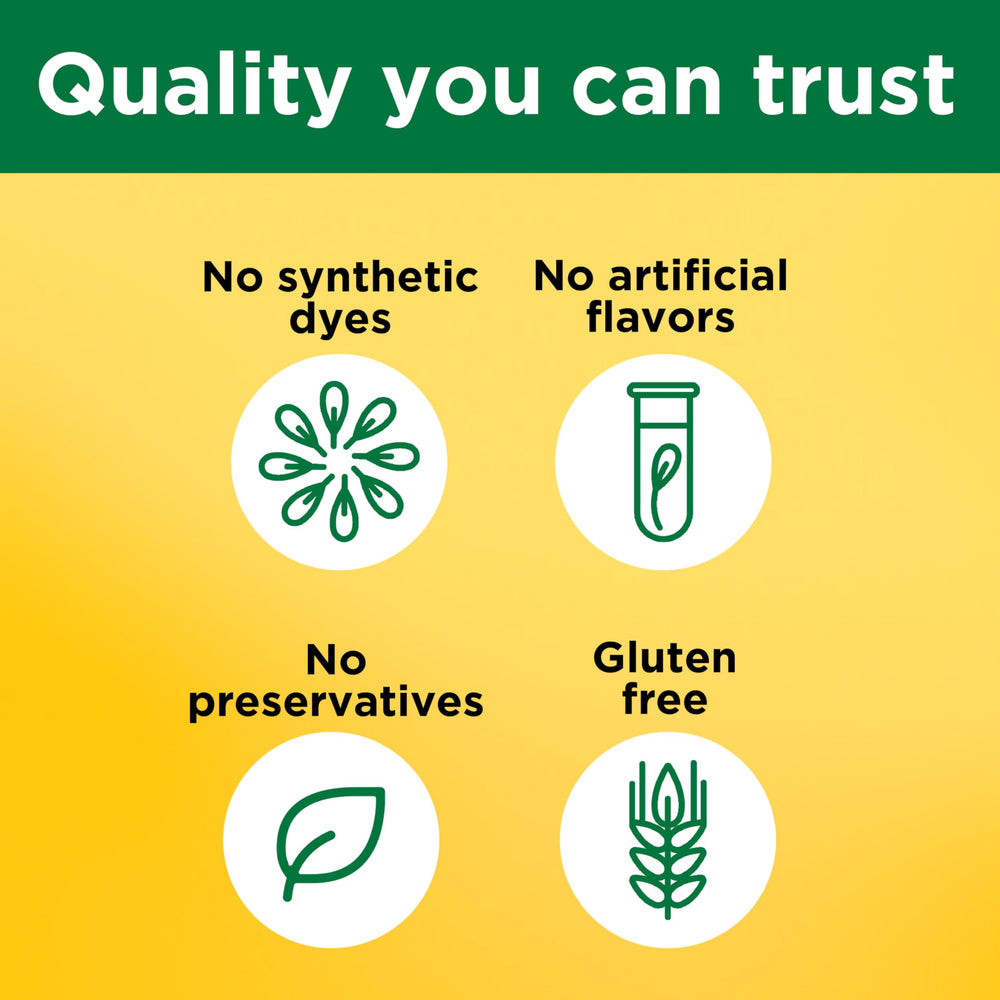 Nature Made etiqueta con sello USP Verified que transmite confianza en calidad