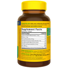 Nature Made gráficos de las ocho vitaminas B que destacan ingredientes clave