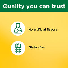 Nature Made etiqueta nutricional ampliada, información clara de dosis