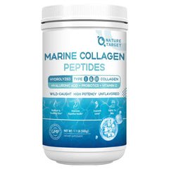NATURE TARGET envase frontal mostrando etiqueta clara y beneficios