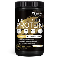 NATURE TARGET envase frontal mostrando diseño y cantidad, presenta confianza en calidad