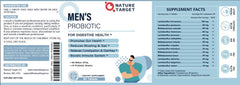 NATURE TARGET folleto con dosis recomendada para incorporar en la rutina