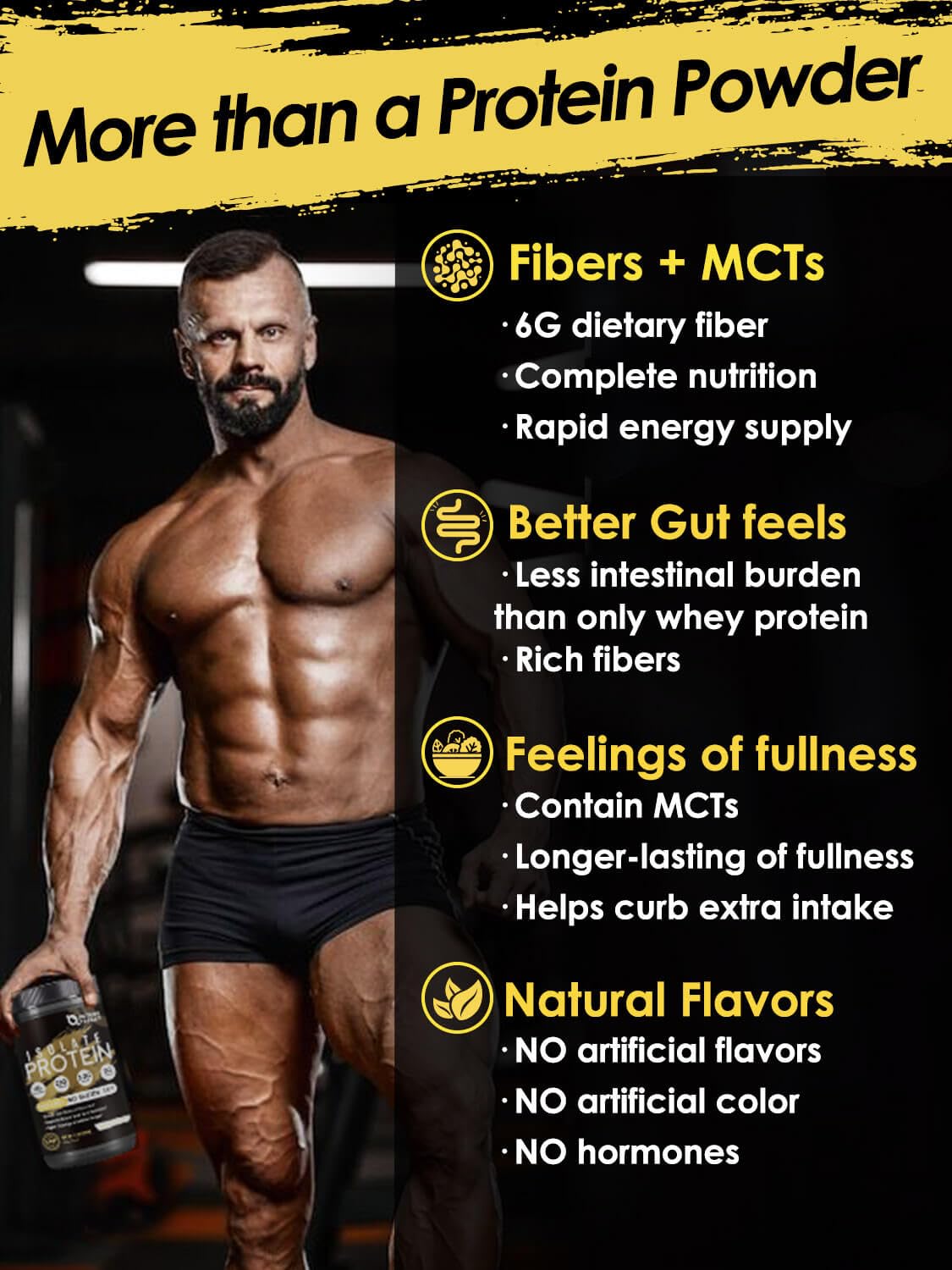 NATURE TARGET muffins horneados con polvo proteico, aporta proteína estable al calor