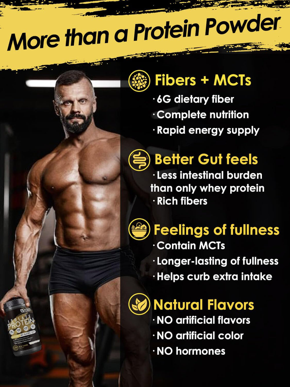 NATURE TARGET muffins horneados con polvo proteico, aporta proteína estable al calor