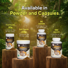 Ingredientes orgánicos de Naturealm unidos para mostrar origen y calidad