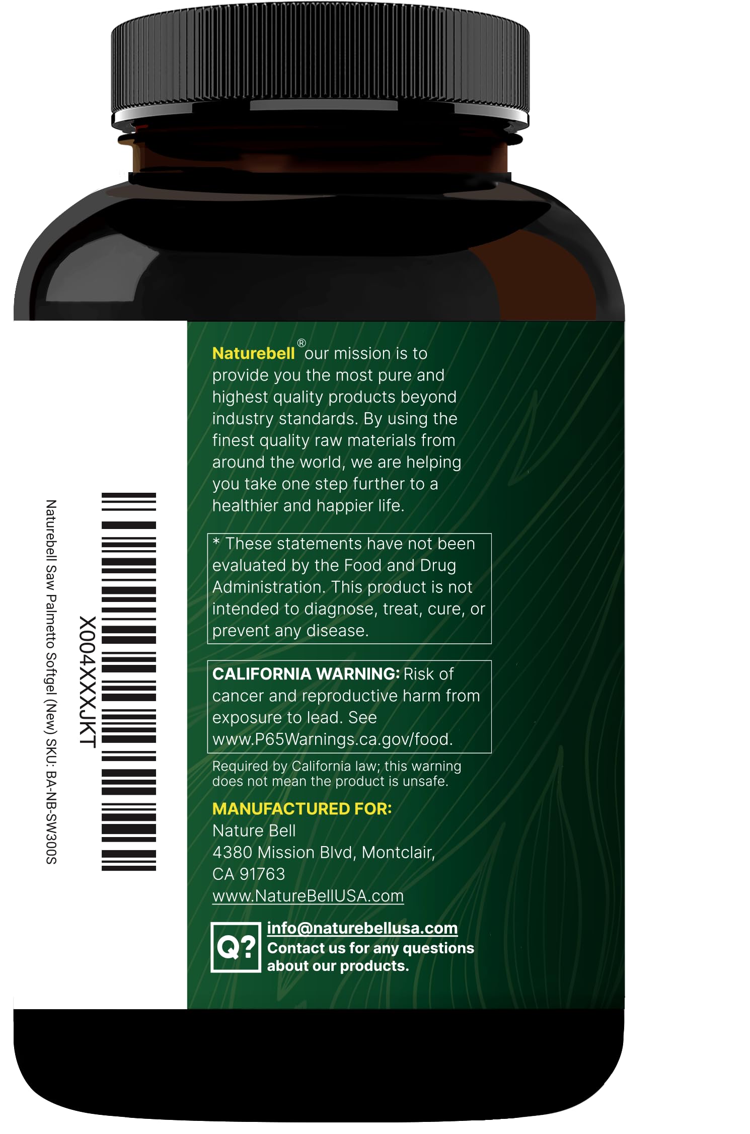 NatureBell frasco en entorno cotidiano para uso diario conveniente