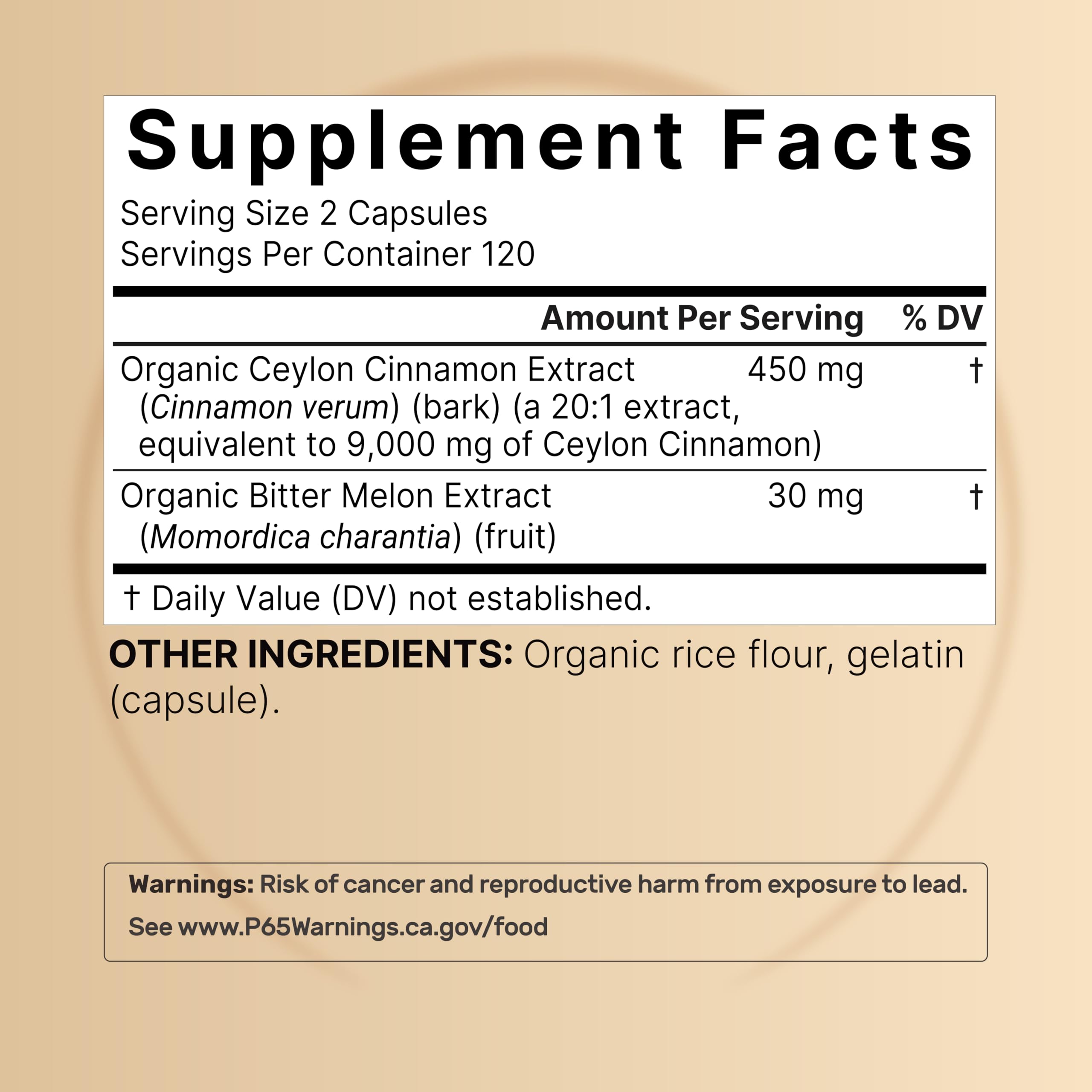 NatureBell Canela Ceilón, cápsulas cercanas, canela orgánica para hábitos saludables