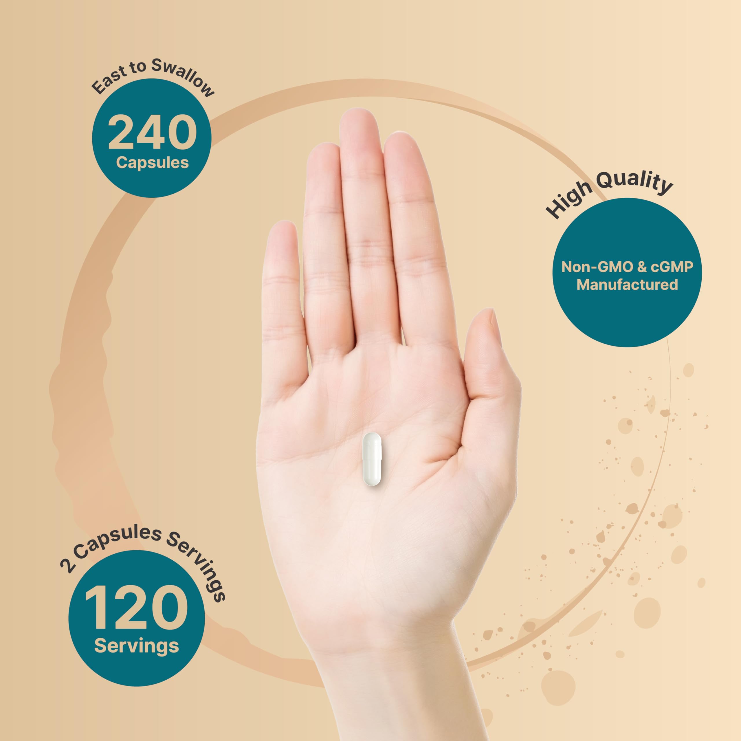 NatureBell cápsulas sobre fondo claro resaltando formulación sin rellenos