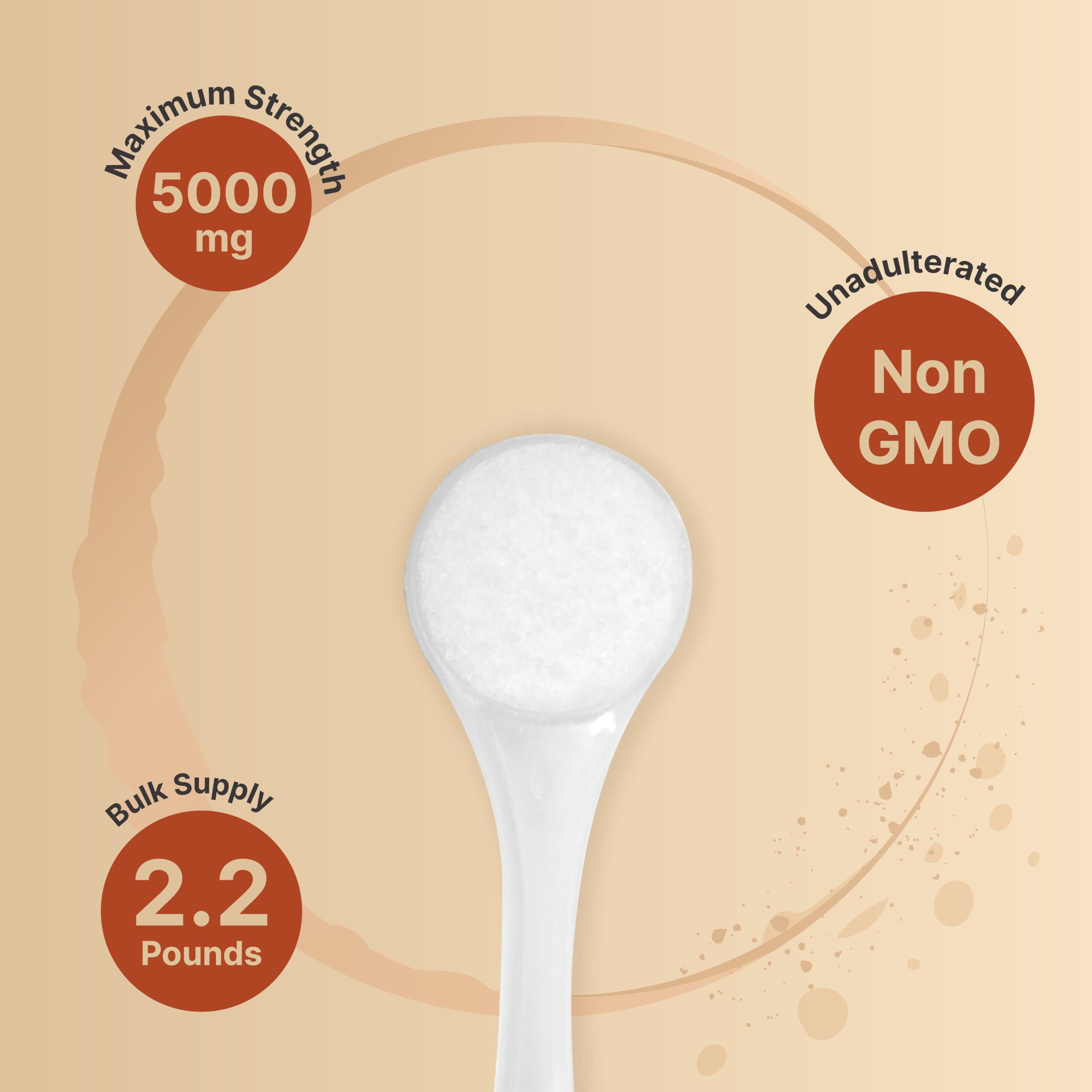 NatureBell cucharada con 5 g de creatina, dosificación clara y consistente