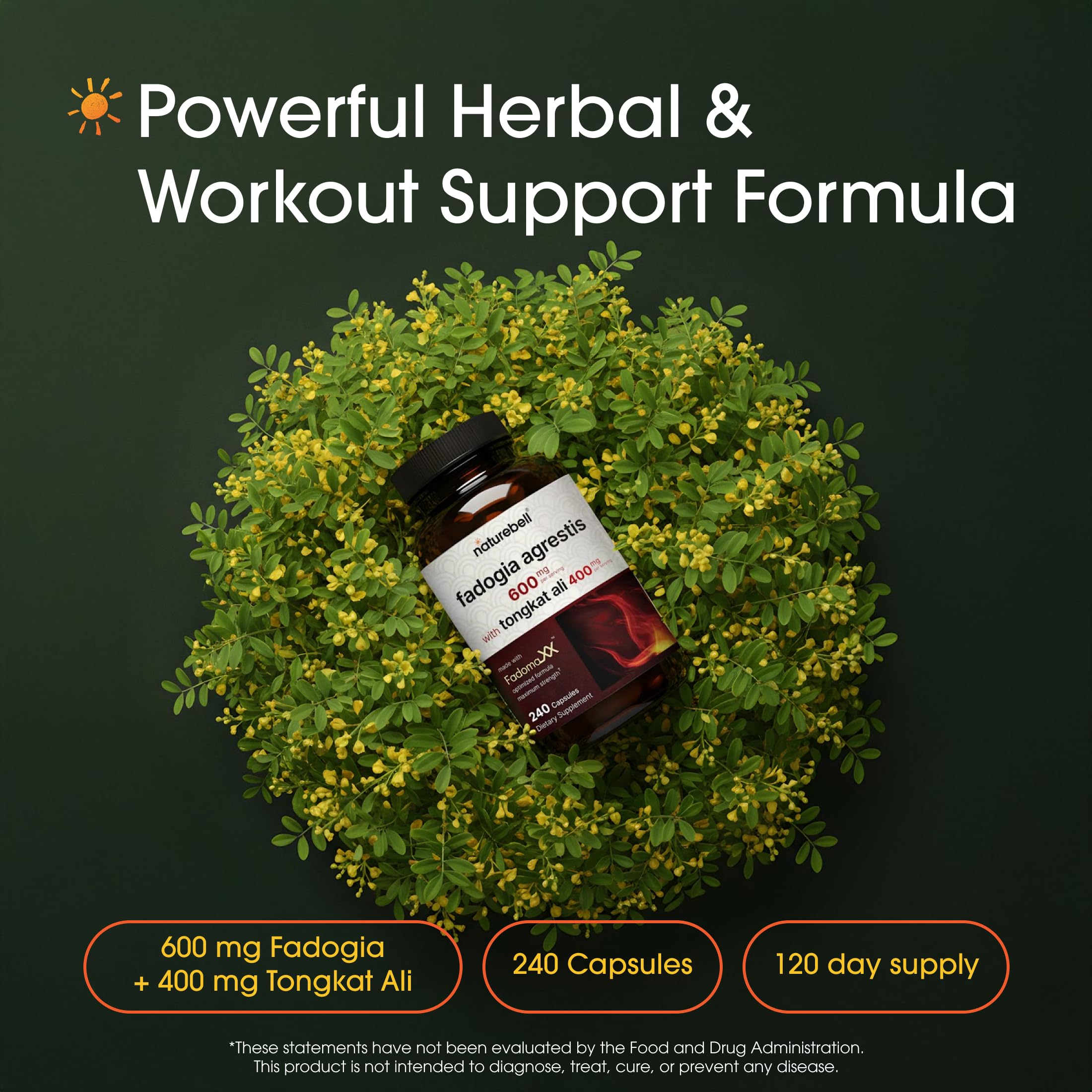 NatureBell etiqueta con ingredientes y dosis clara, facilita elección informada