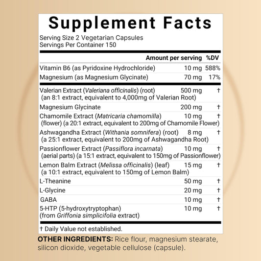 NatureBell etiqueta con lista de 11 ingredientes para apoyo natural