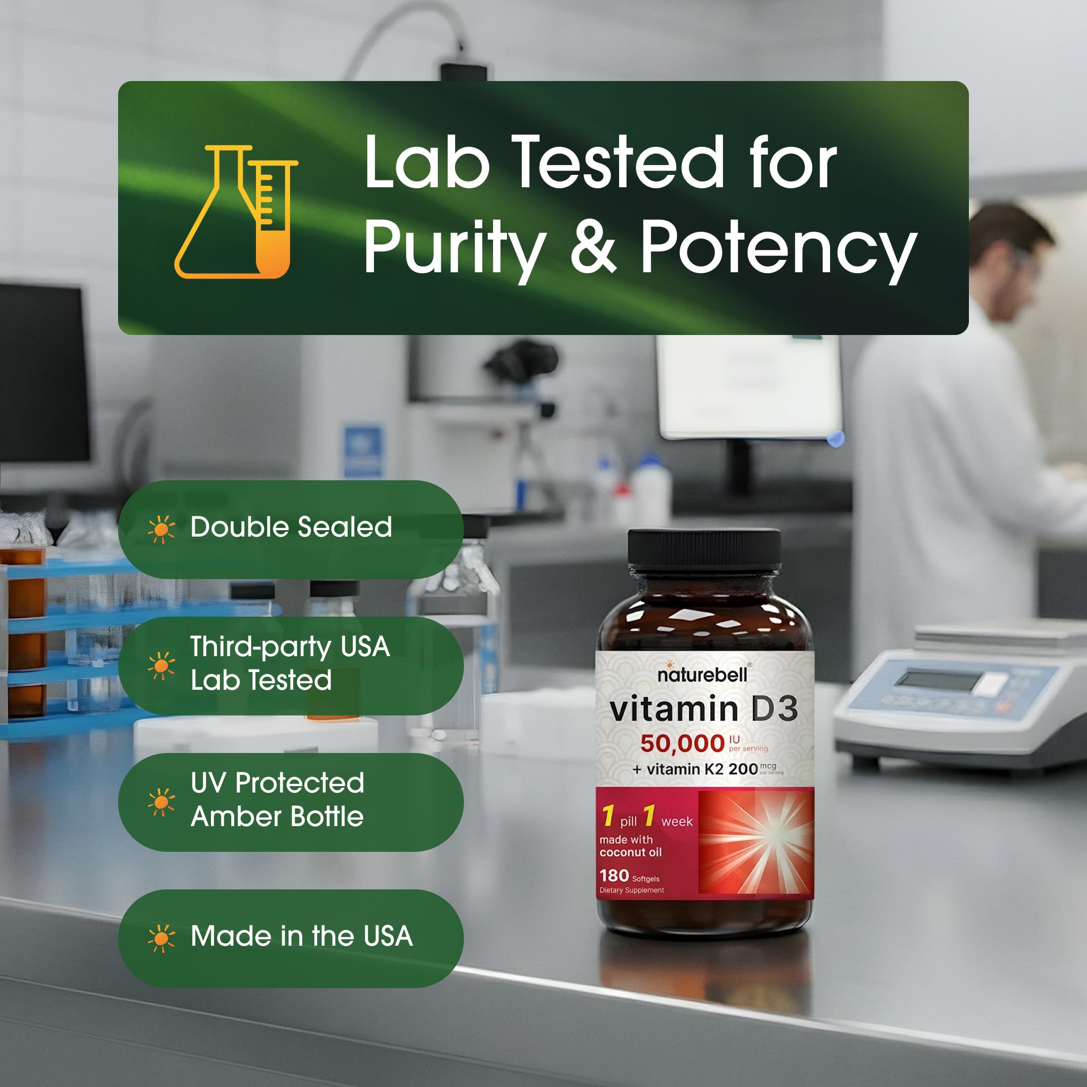 NatureBell etiqueta con información nutricional clara y transparente