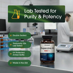 NatureBell etiqueta con ingredientes y datos de potencia verificados