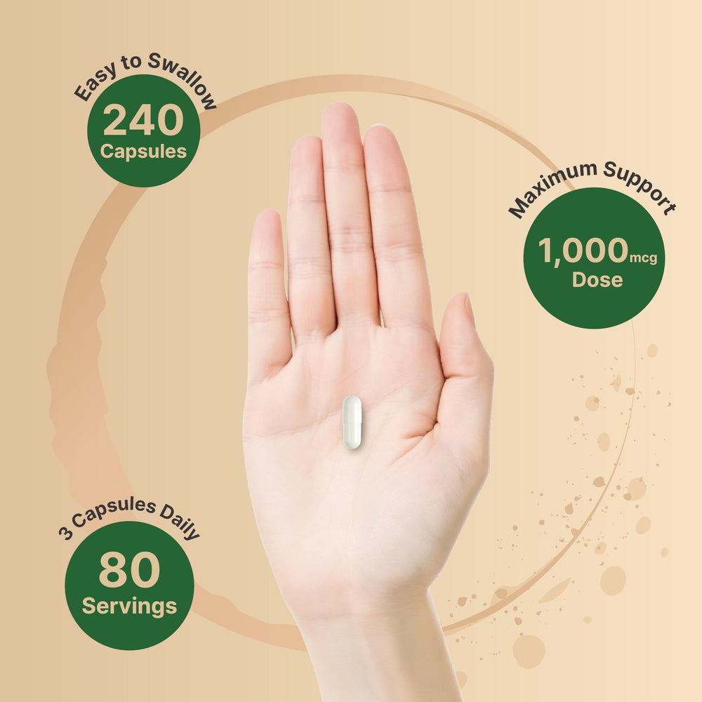 NatureBell etiqueta con ingredientes y concentración 1000 mg y 40% IgG para transparencia