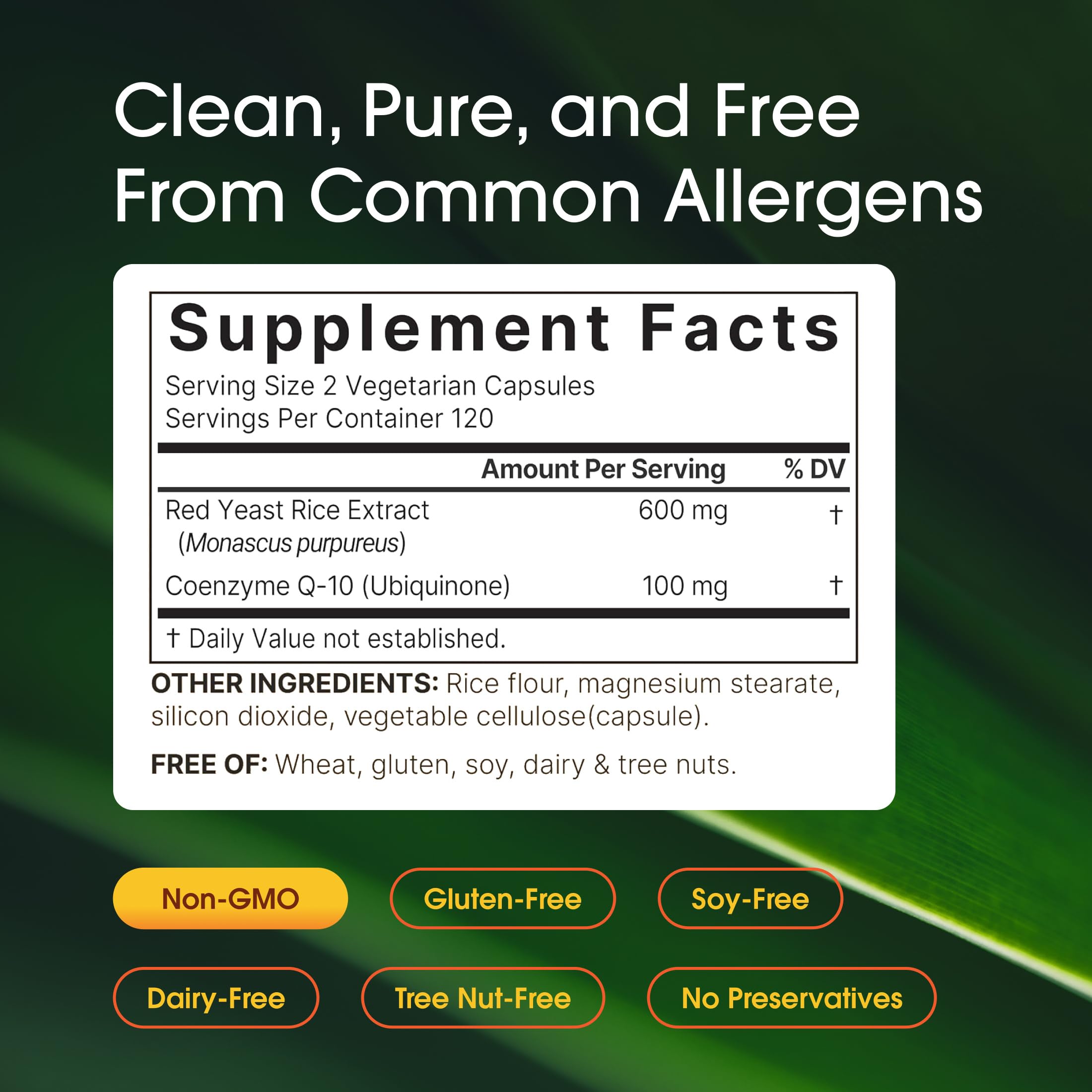 NatureBell etiqueta con ingredientes y potencia verificada por terceros