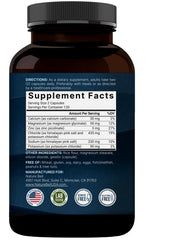 NatureBell etiqueta nutricional legible con información de minerales