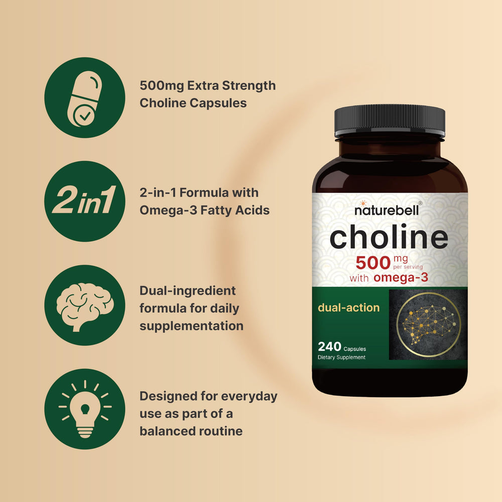 NatureBell etiqueta nutricional legible con dosis y contenido