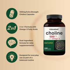 NatureBell etiqueta nutricional legible con dosis y contenido