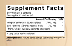 NatureBell extracto de Serenoa repens 10:1 para equilibrio urinario