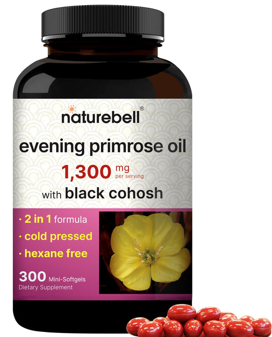 NatureBell frasco delantero mostrando etiqueta clara y beneficios