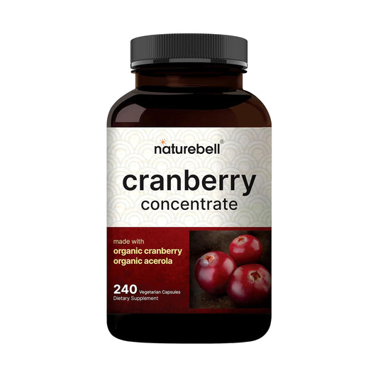 NatureBell frente del envase mostrando 240 cápsulas y beneficios