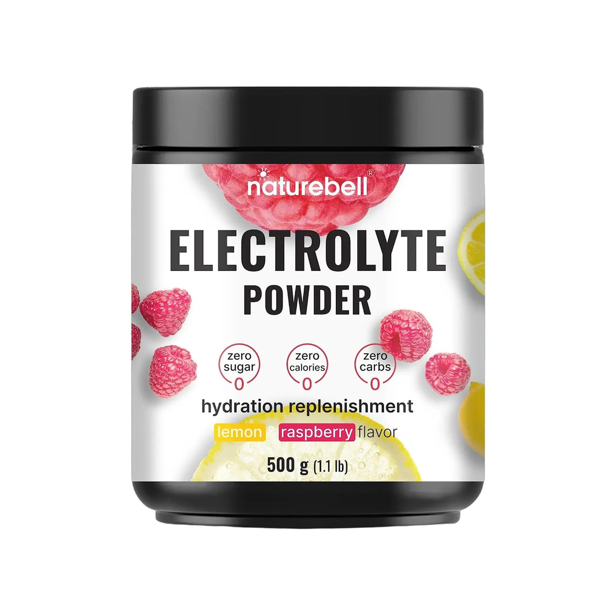 NatureBell frente del envase mostrando 500 g y beneficios de hidratación