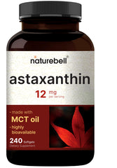 NatureBell envase frontal mostrando 240 softgels y suministro de 4 meses