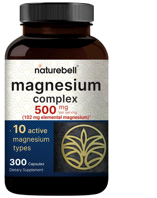 NatureBell envase frontal del Magnesium Complex, presentación clara y duradera