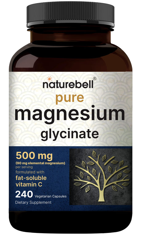 NatureBell envase frontal mostrando 240 cápsulas y beneficio de suministro prolongado