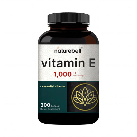NatureBell envase frontal que muestra 300 softgels y beneficios claros