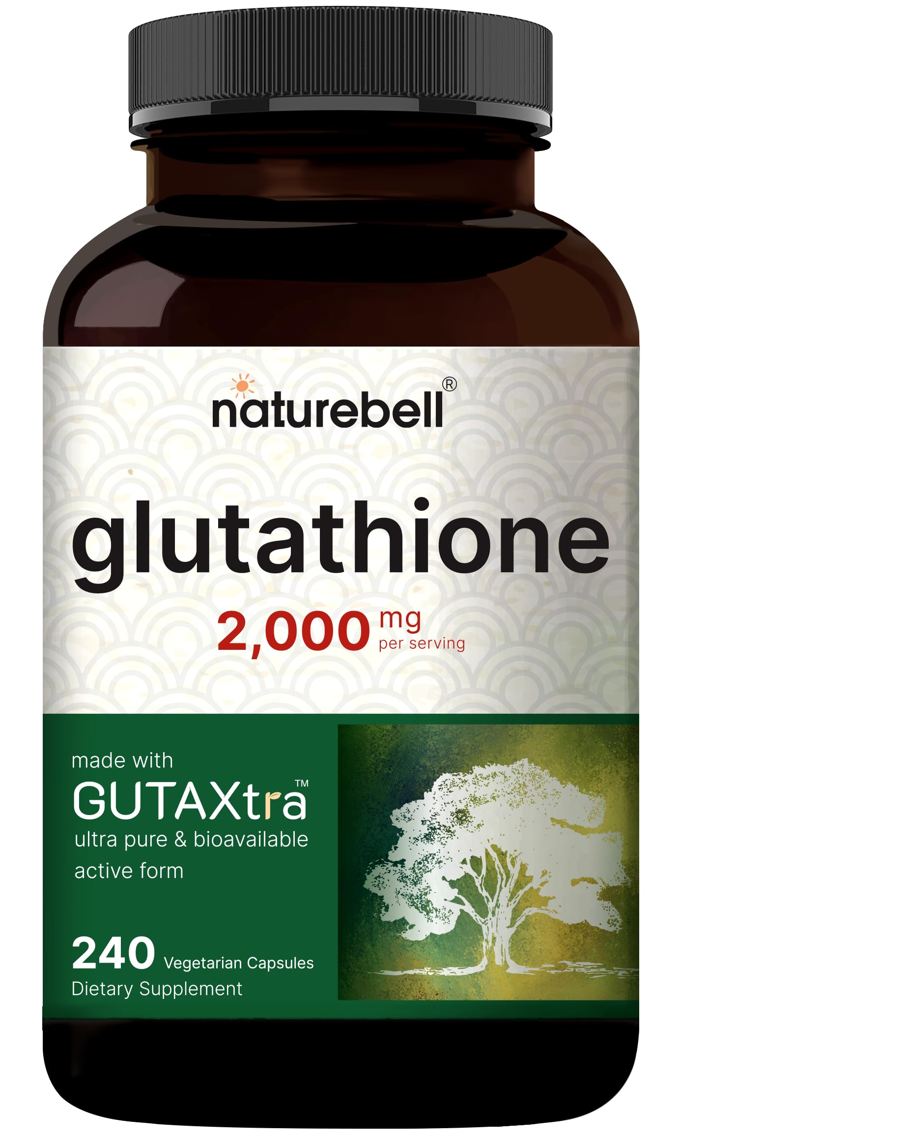 NatureBell frasco frontal mostrando etiqueta clara y beneficio de pureza