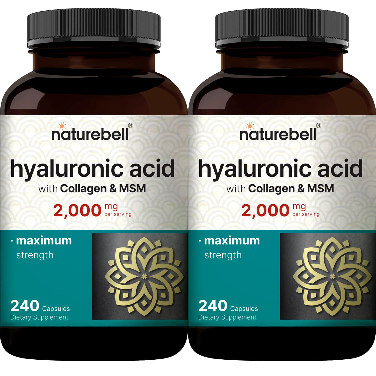 NatureBell frontal del pack mostrando etiquetas y beneficio hidratación